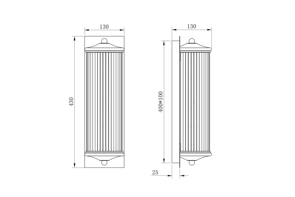 Бра K2KG0604W-1